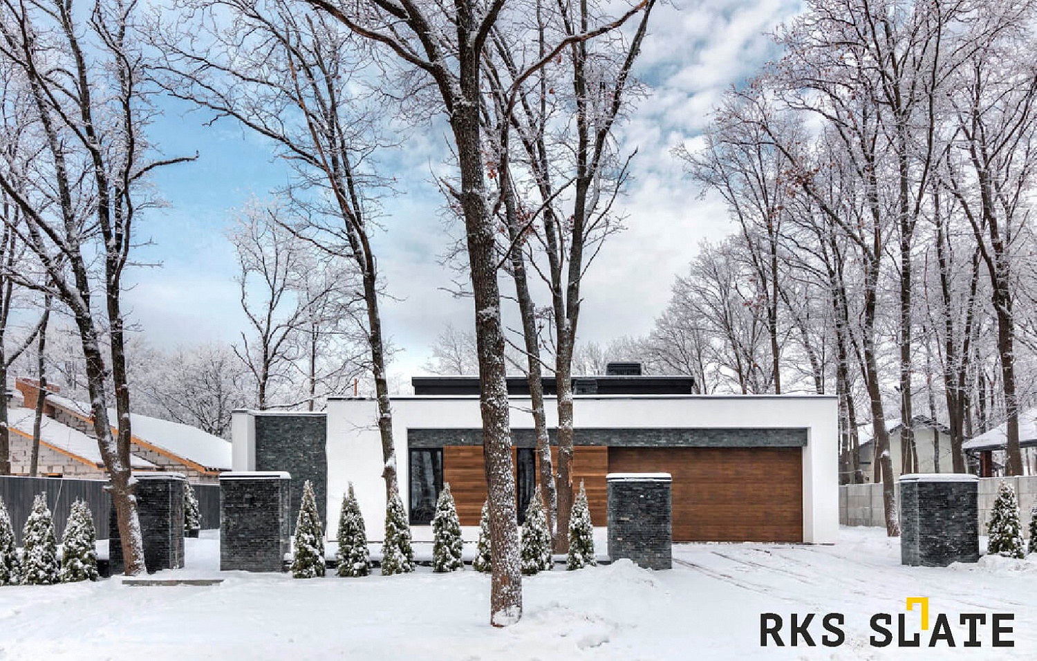 3D панели RKS SLATE Сланец Black Slate Classic