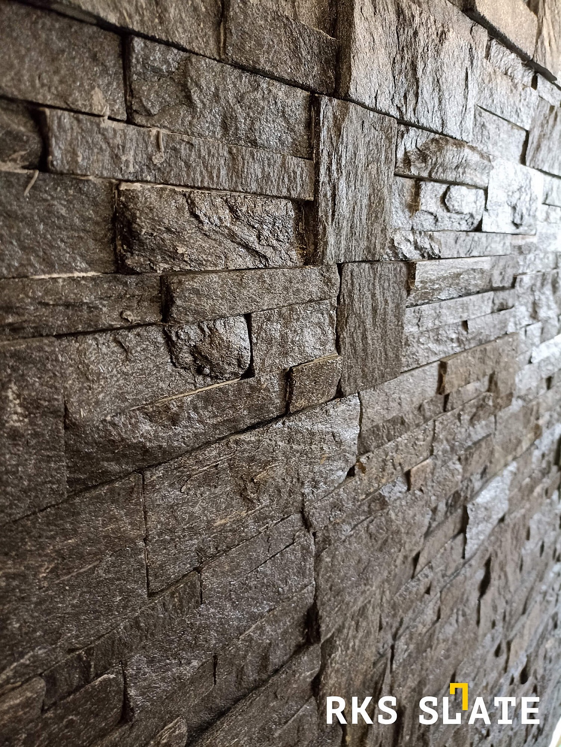 3D панели RKS SLATE Кварцит Black Quartz Modern
