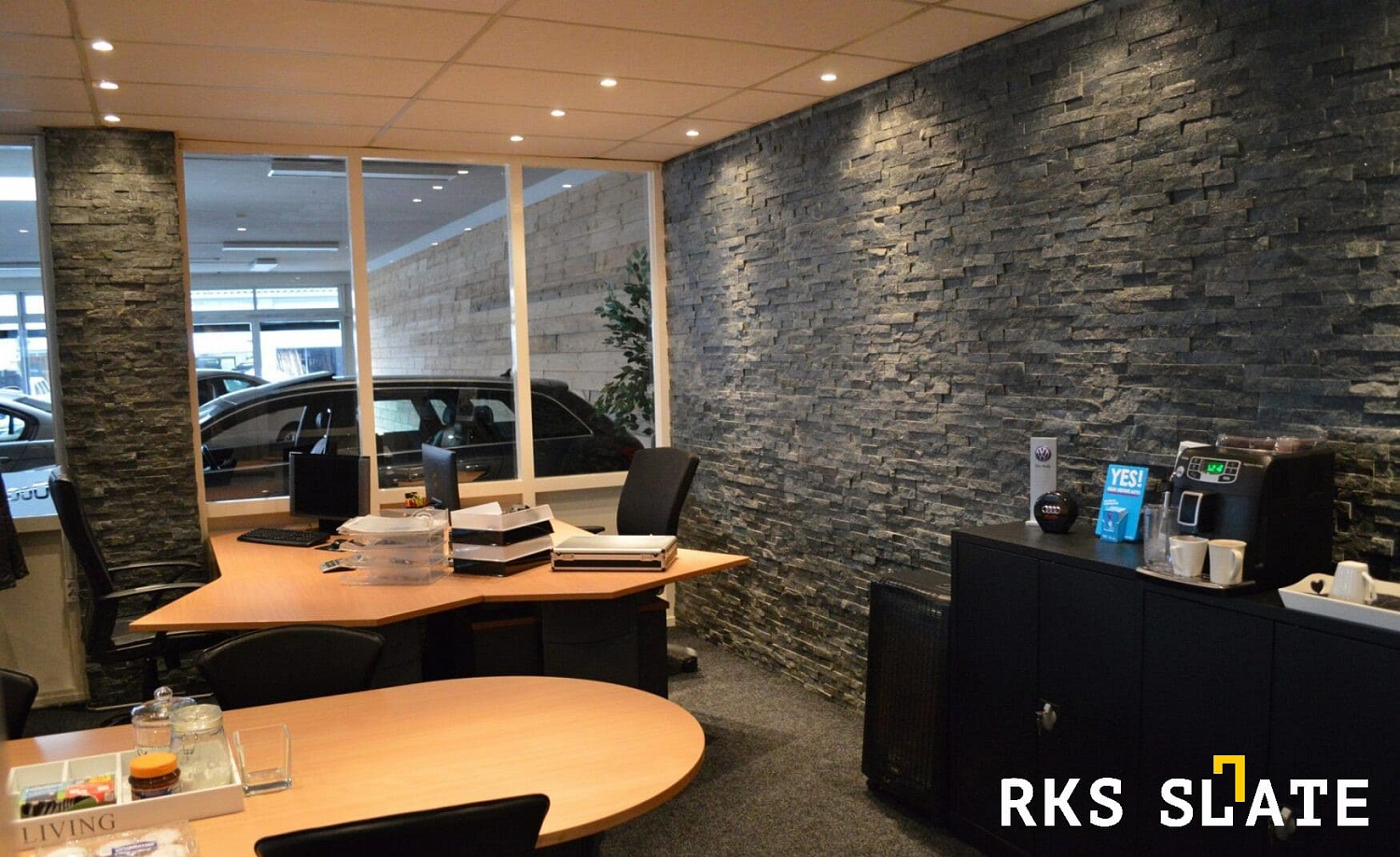 3D панели RKS SLATE Кварцит Black Quartz Classic