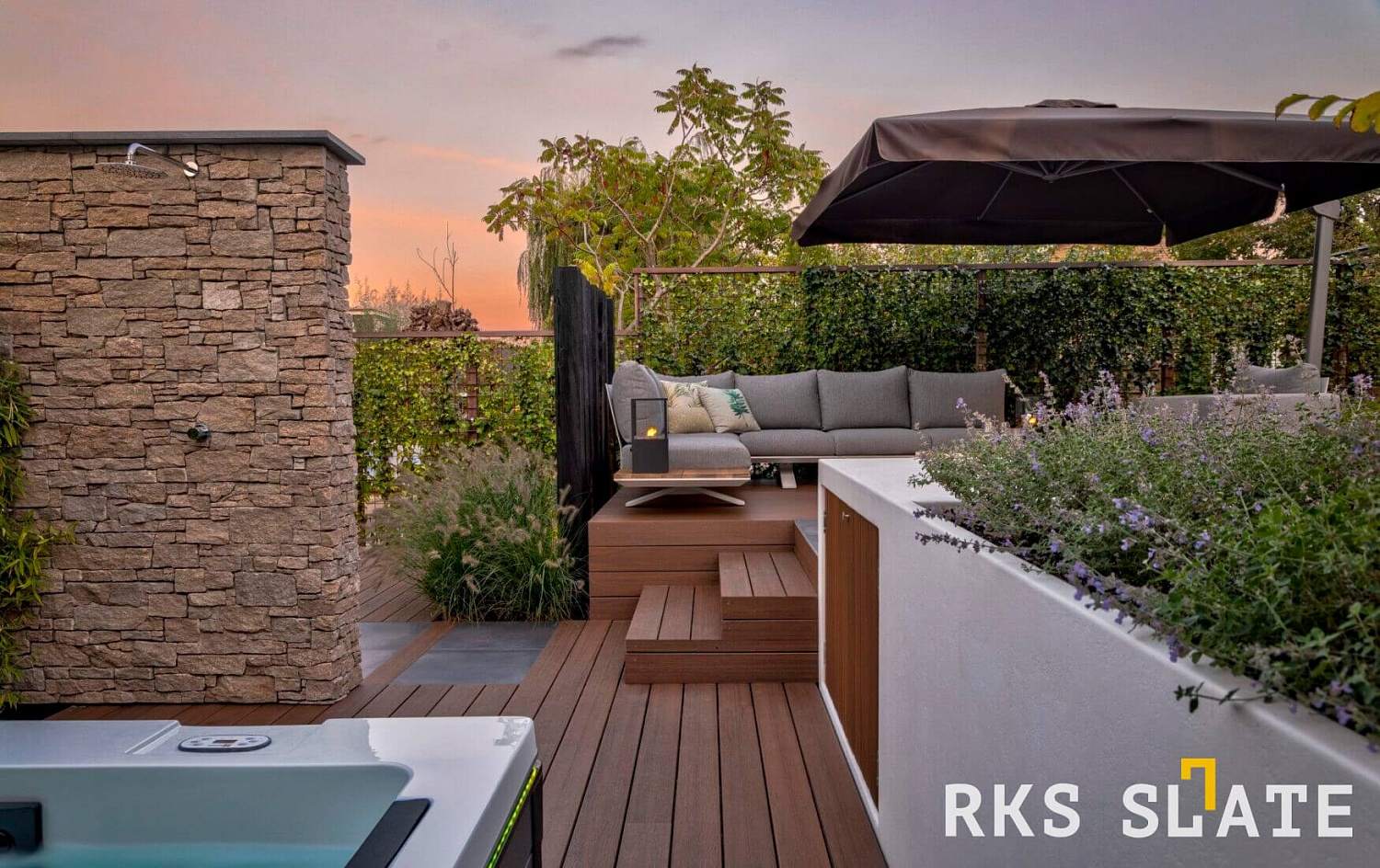 3D панели RKS SLATE Кварцит Sesame Yellow Country