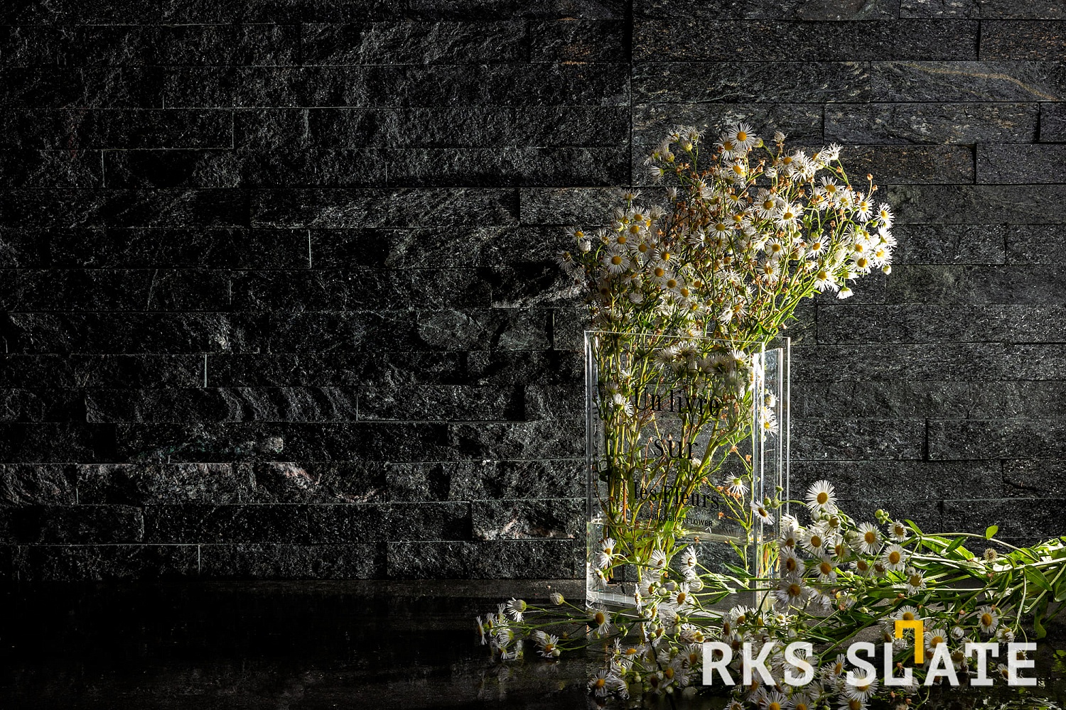 3D панели RKS SLATE Кварцит Black Quartz Classic