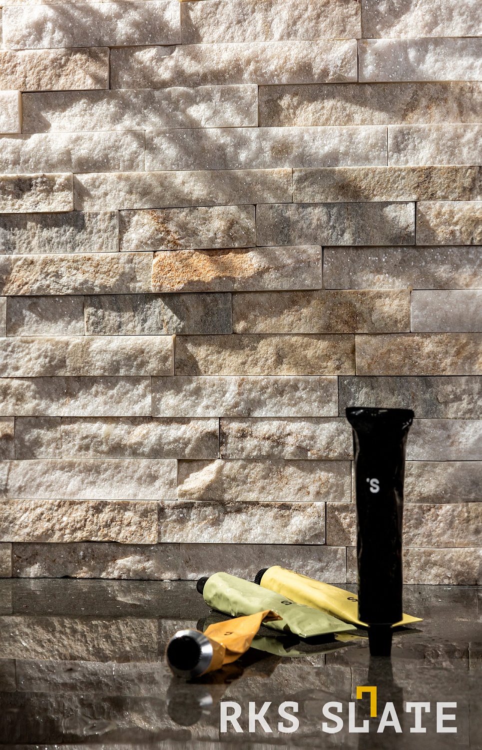 3D панели RKS SLATE Кварцит Beige Quartz Classic