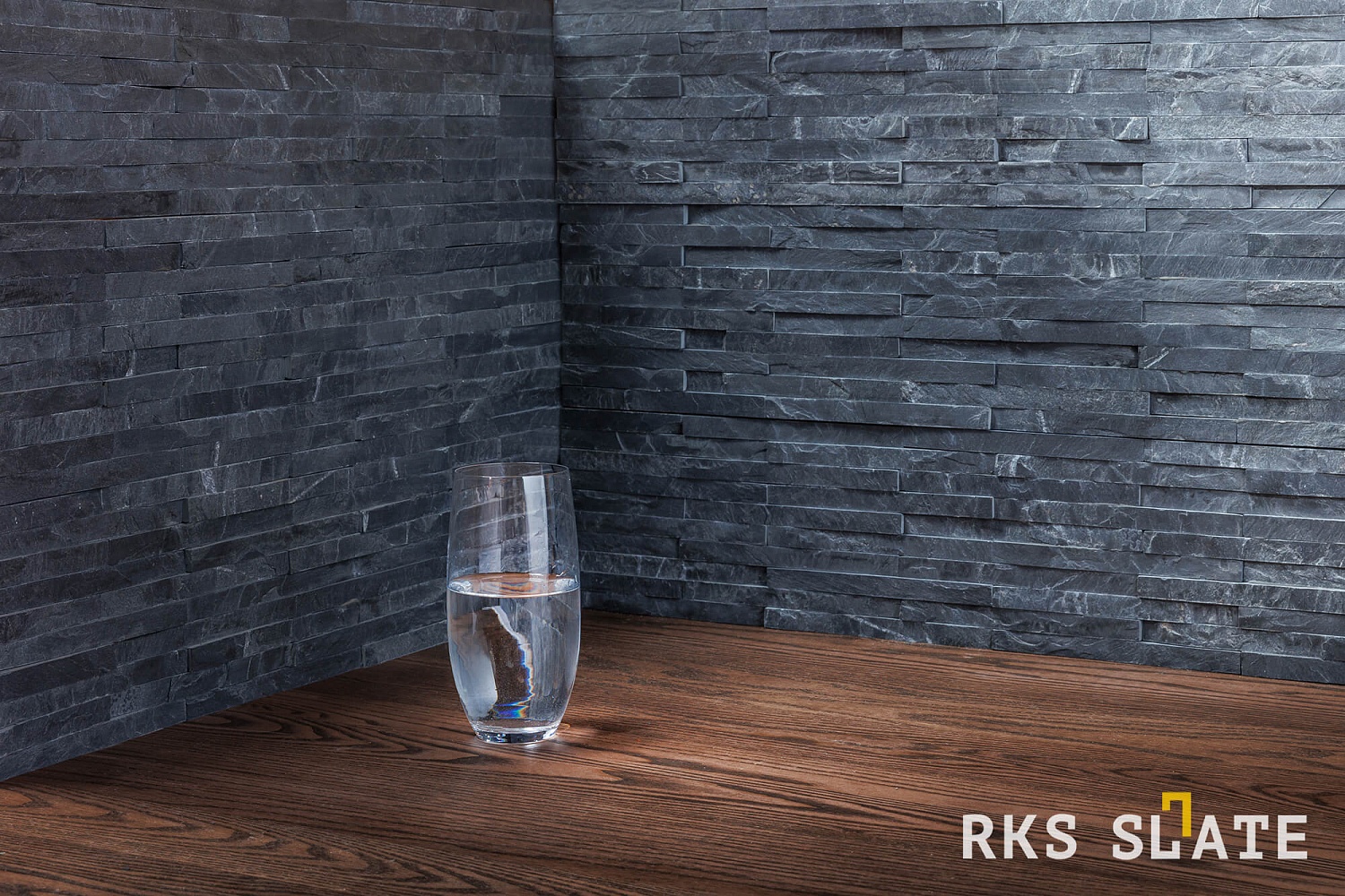 3D панели RKS SLATE Сланец Black Pencil