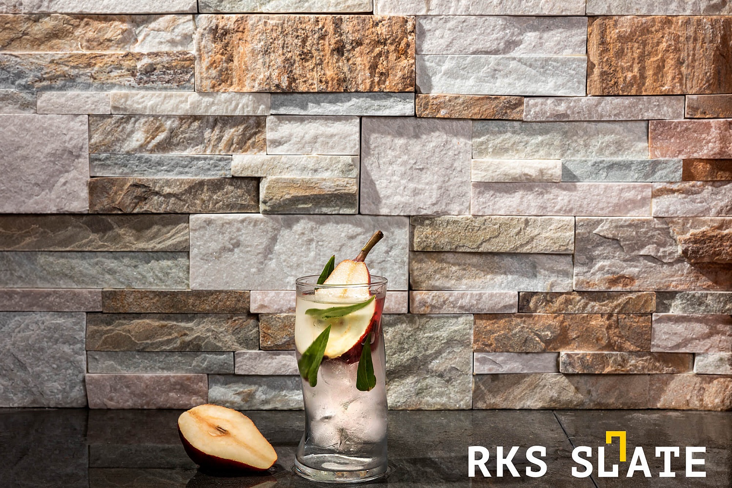 3D панели RKS SLATE Сланец Beige Slate Modern