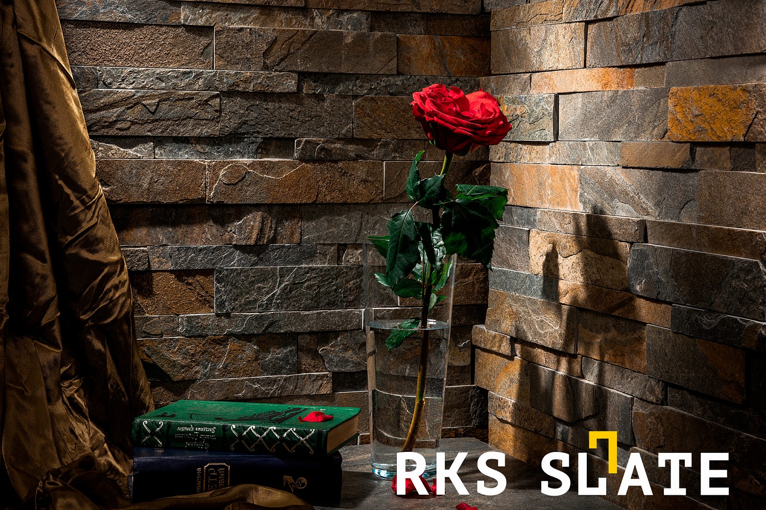 3D панели RKS SLATE Кварцит Zeera Green Natural