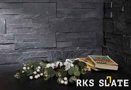 3D панели RKS SLATE Сланец Matt Black Slate Modern