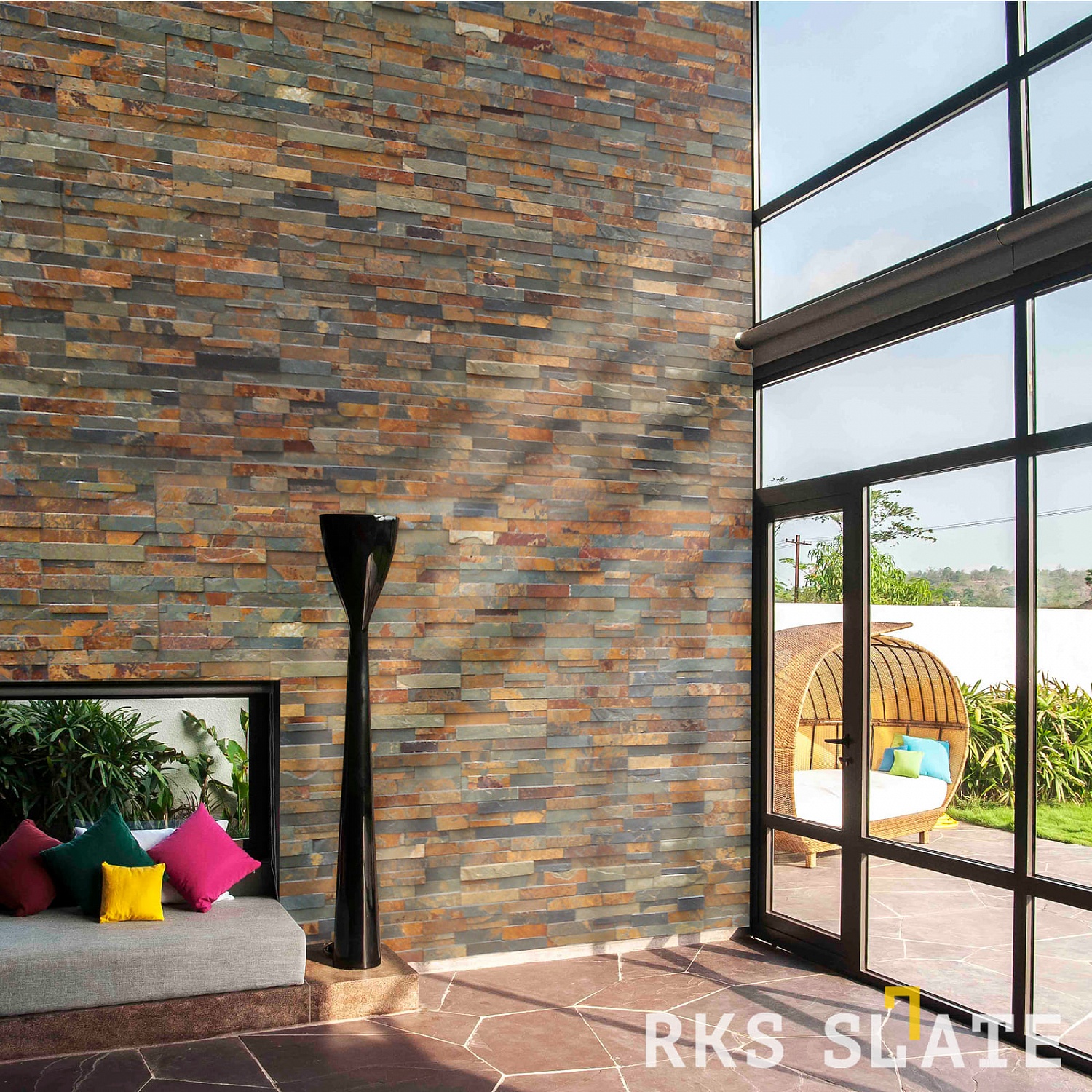 3D панели RKS SLATE Сланец Multicolor Classic