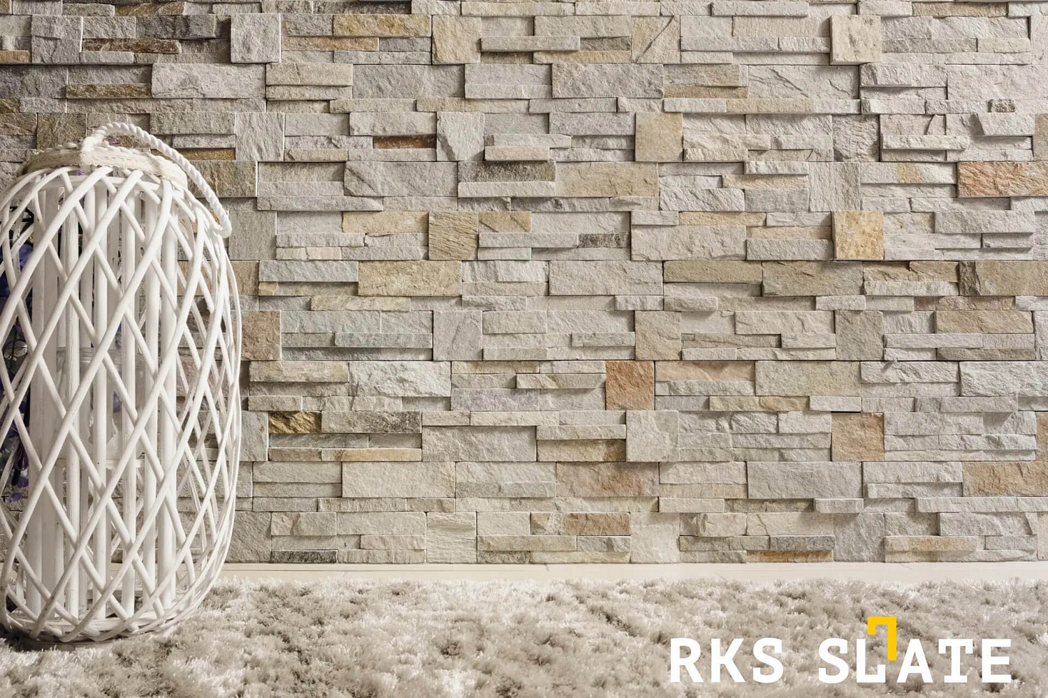 3D панели RKS SLATE Сланец Beige Slate Modern
