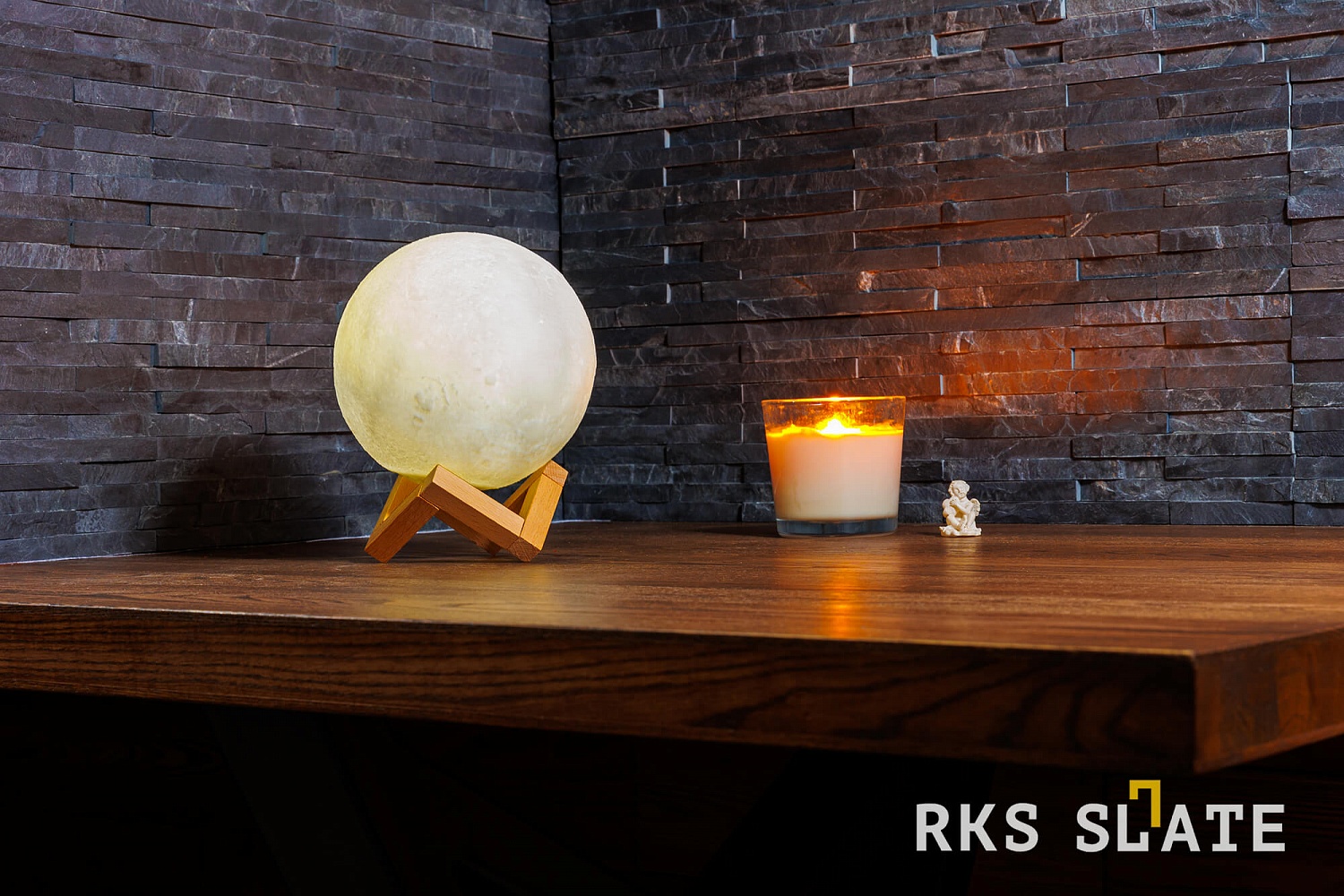 3D панели RKS SLATE Сланец Black Pencil