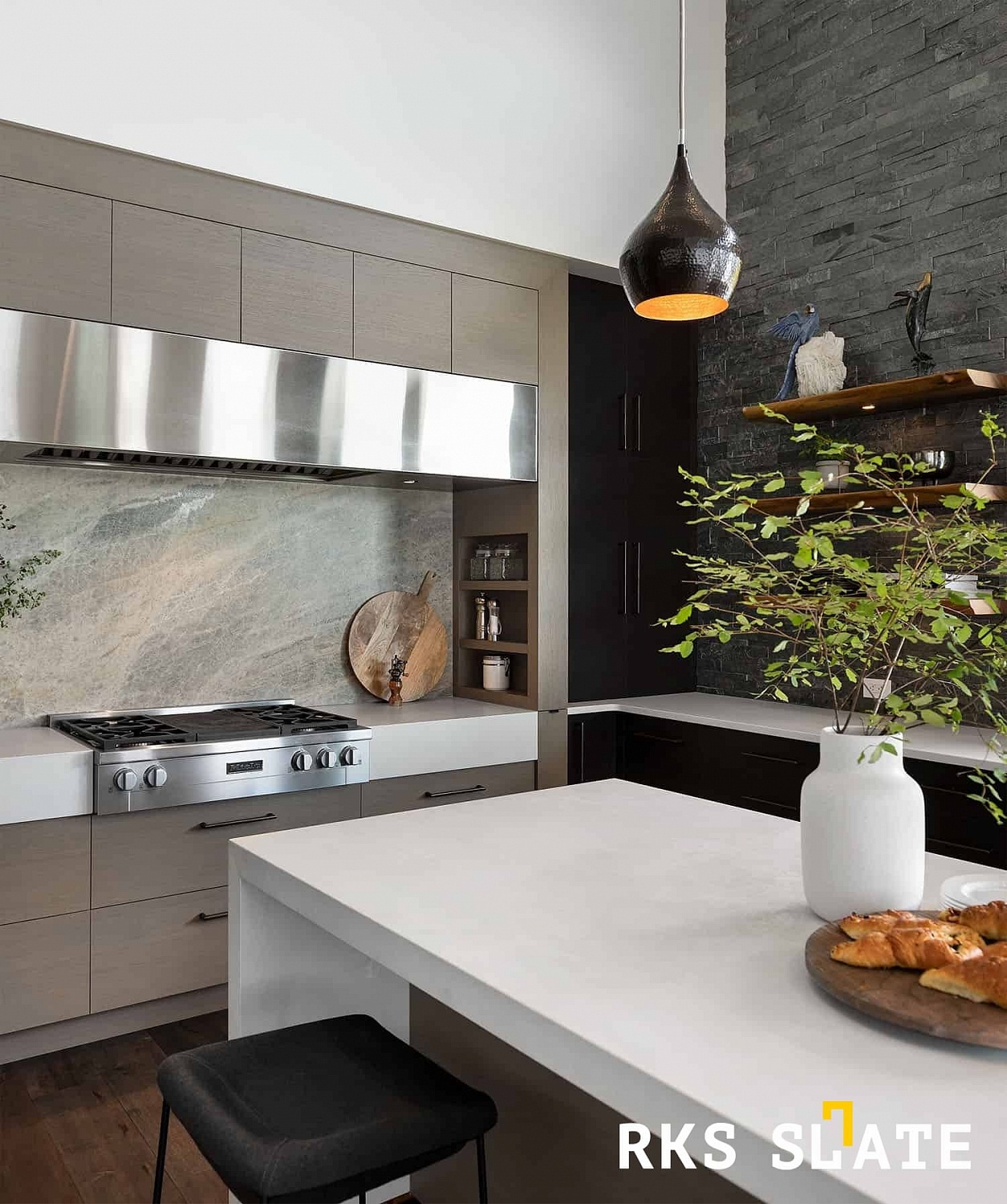 3D панели RKS SLATE Кварцит Silver Grey Natural