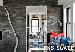 3D панели RKS SLATE Сланец Matt Black Slate Modern