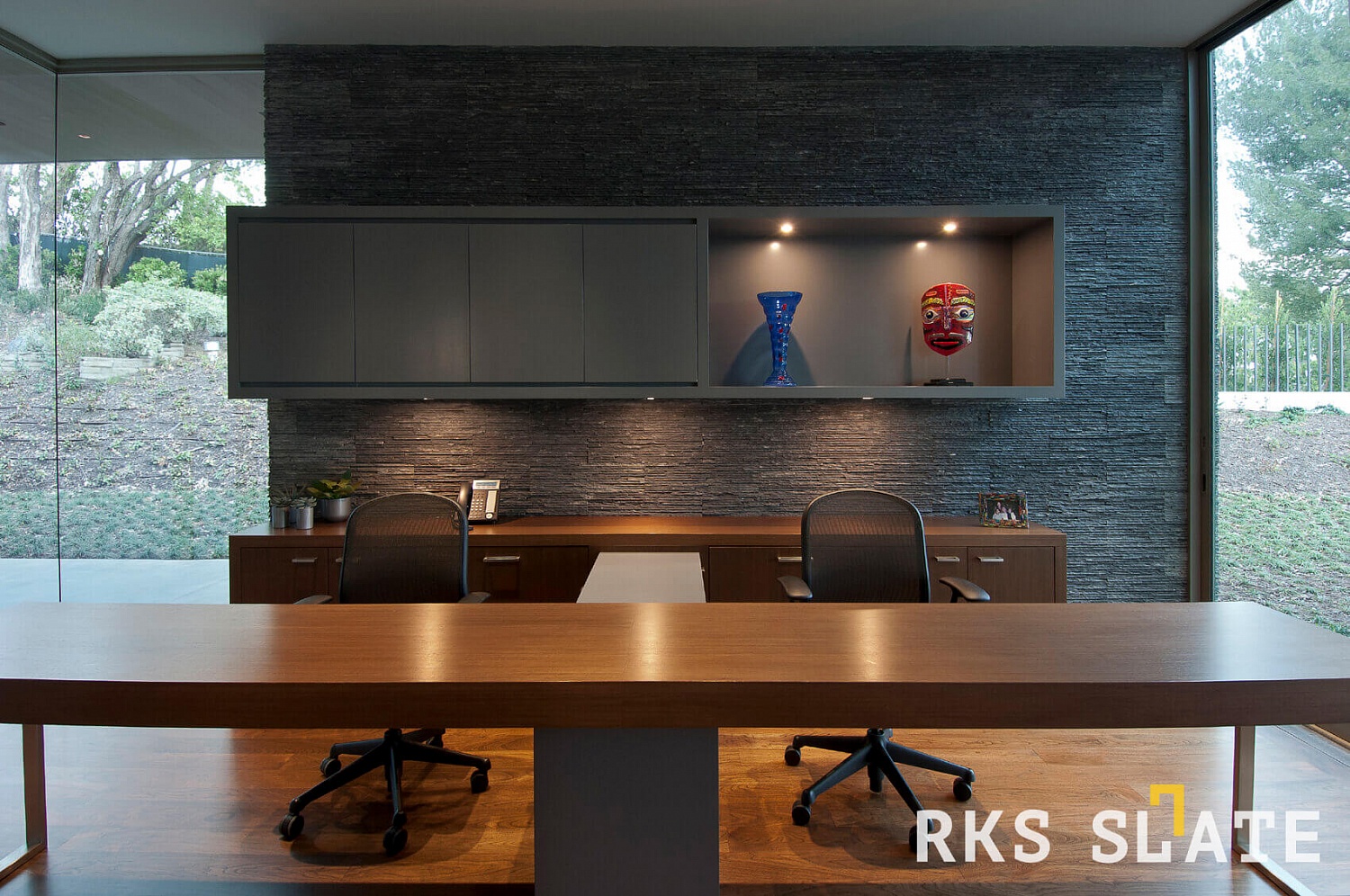 3D панели RKS SLATE Сланец Black Pencil