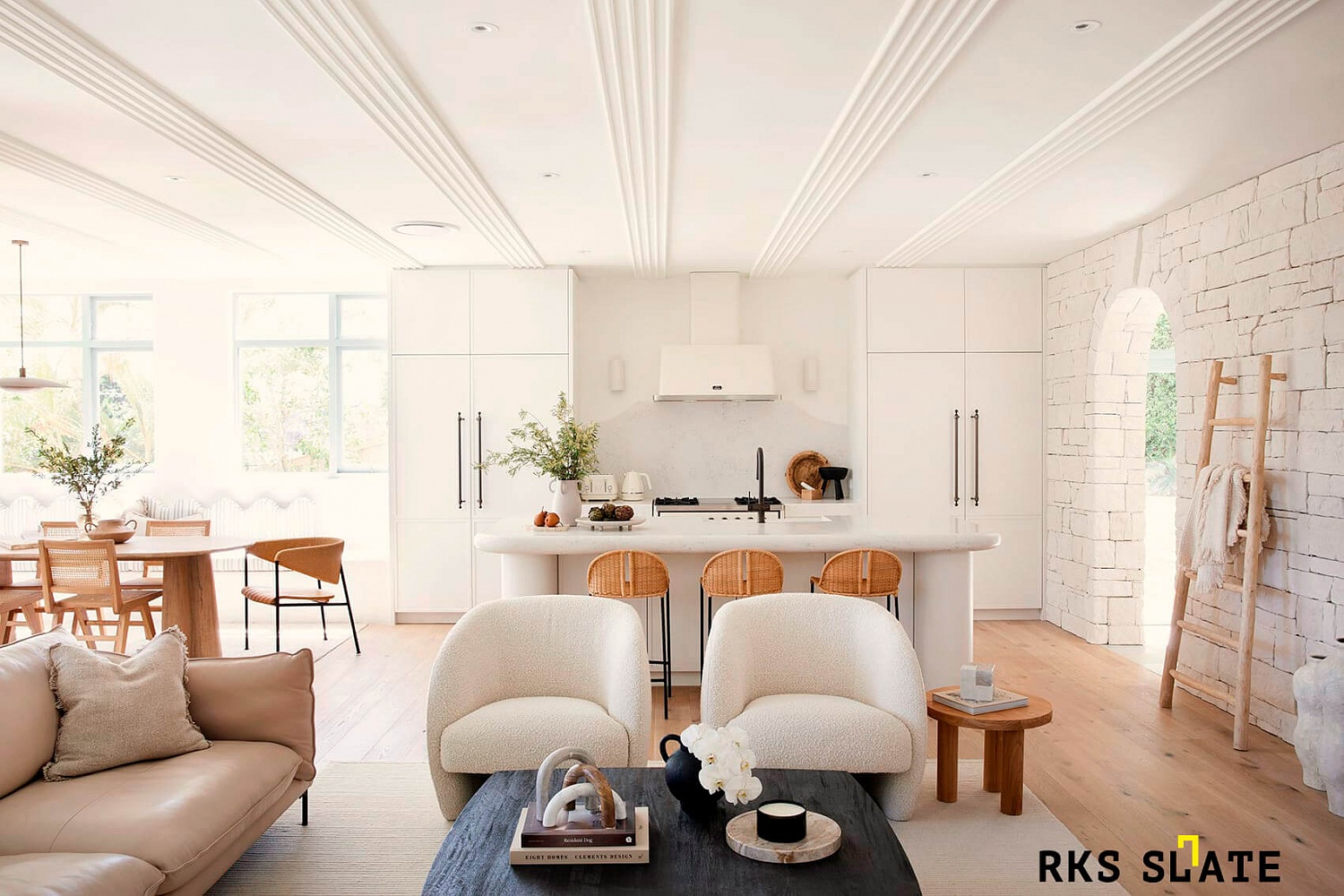 3D панели RKS SLATE Песчаник White Sandstone Country