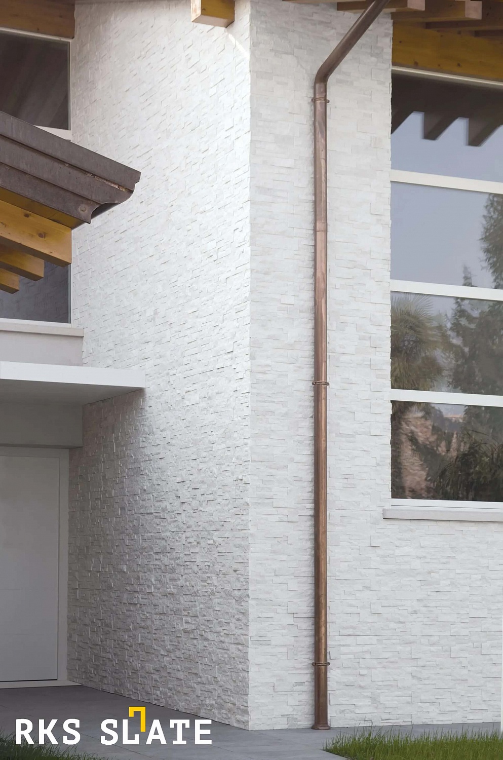 3D панели RKS SLATE Кварцит White Quartz Modern