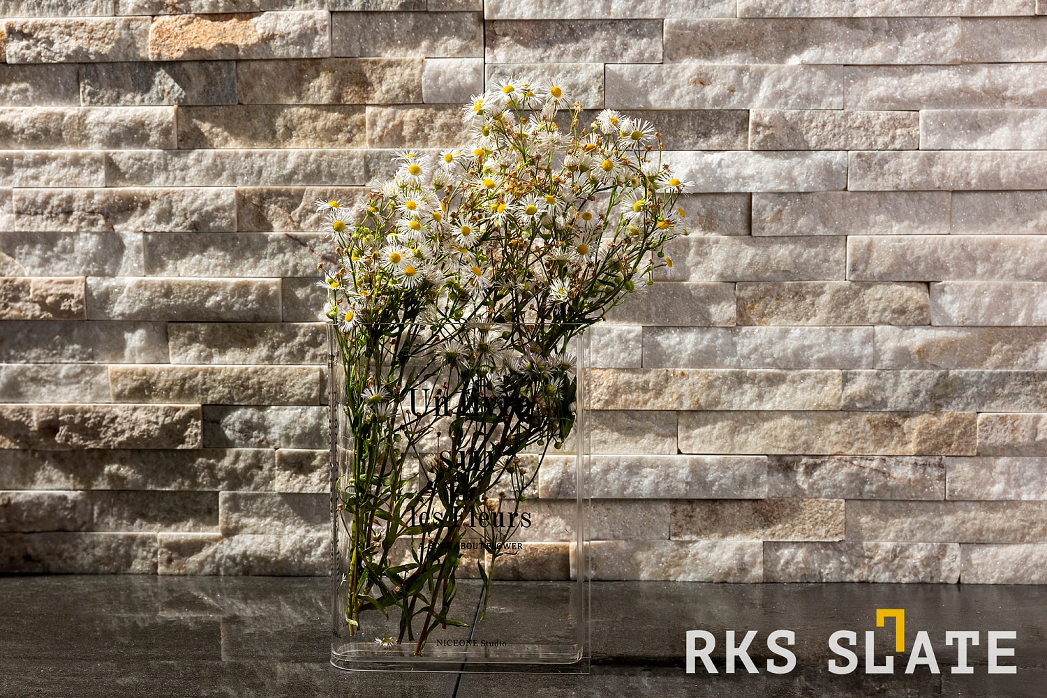3D панели RKS SLATE Кварцит Beige Quartz Classic